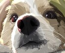 パソコンやスマホの壁紙などに！愛犬イラスト描きます コントラストがある、太陽を浴びたような明るい絵が特徴的です。 イメージ6