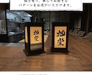 オリジナルのミニ角行灯を製作します 充電式の揺れるLEDロウソク（リモコン付） イメージ3