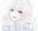 淡くて可愛いイラスト作成します アイコン、立ち絵、グッズ、歌ってみた等お任せください‼︎ イメージ6