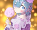 SNSやサムネイルで使えるイラストを作成します あなたのオリジナルのイカちゃん、タコちゃんをイラストに！ イメージ3