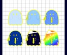 メンバーシップバッジ・サブスクバッジを制作します ゆるっと可愛いお姿やモチーフをバッジにします イメージ4