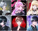 実績200件超♢繊細で鮮やかなイラストお描きします 配信・活動で映える、印象に残るイラストを制作します！ イメージ2