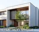 住宅の建築パース画像データを販売します 広告・宣伝用に高精細な外観パースの完成品データを販売 イメージ3