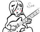 ゆるかわ&シンプルな手描きイラスト描きます アイコンや挿絵、SNSやコラムなど、用途に応じて利用可 イメージ4