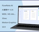 商品・サービスの魅力を伝える動画を制作します 伝えたい内容を、デザインと演出で分かりやすく動画にします イメージ2
