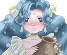 12星座モチーフ⭐︎イラストキャラデザします 厚塗り風デジタルイラスト納品！12星座からオーダーください イメージ1