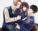 絵柄寄せ可！目を惹くイラスト、高品質絵描きます 観賞用、表紙、動画、Live2D用、立ち絵、キャス画などに！ イメージ9