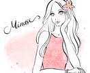 心ときめくお洒落な人物イラストをお描きします SNSアイコン、プロフィール用におすすめ♪ イメージ5