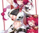 可愛い・綺麗なキャラクター描きます 一枚絵、立ち絵、キャラクターデザインなど承まります イメージ3