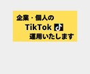個人・企業様のTikTok運用代行致します TikTokに特化したメンバーが対応！ イメージ2