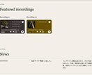 個人経営に優しいアーティストCMSサイト作ります 更新は専用画面から。情報発信の自動化で創作活動のお手伝いを。 イメージ3