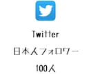 Twitter日本人フォロワー100人増やします 日本人のフォロワーが増えるよう拡散します！ イメージ1