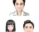 SNS/ブログ用、アイコン作成いたします 。デフォルメからリアルまで対応いたします イメージ1