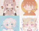 ゆるかわアイコンイラスト作成いたします シンプル小物2種無料 / 商用利用可能です！ イメージ6