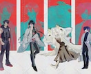 あなたのキャラクターの立ち絵を描きます 少し癖がある男性が得意です！いかがでしょう イメージ4