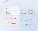 結婚式用❂エスコートカード・席札を制作します ウェルカムスペースを素敵に彩るアイテム♡ イメージ4