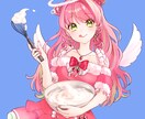 バストアップから一枚イラストまで！！描きます サムネ・動画・グッズ・おはV用など！ イメージ1