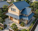 建物のAIリファレンスシート生成します 住宅の完成イメージを最短1日で！複数アングル揃ったフルシート イメージ2