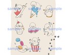 ゆるっと可愛いLINEスタンプ作ります 理想のLINEスタンプをお求めの方へ イメージ4