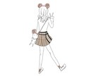 SNSのアイコンなどに使えるイラストを描きます お好きな動物とお客様をゆるーく描きます⋆*❁* イメージ1