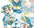 2頭身、3頭身、立ち絵詰め合わせセット描きます かわいいイラストの詰め合わせセット イメージ3