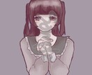 使いやすいイラストを描きます 絵柄を生かしバストアップのイラスト イメージ3