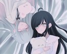 可愛いアイコン/夢絵/動画イラスト描きます かわいい少年少女のイラストコミッションです。 イメージ5
