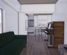 一棟リノベのパース作成します オーダー家具やデザイン提案も可能です。 イメージ4