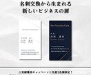 キャンペーン中★★　魅力が伝わる名刺を作成します 何度でも修正OK。理想の名刺がここに。 イメージ3