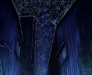 幻想的な星空のイラストを描きます プレゼントや動画内のイラストなどにご利用いただけます。 イメージ3