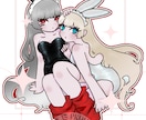 3等身SD♢商用OK﻿!ドールちびキャラ制作します 宣伝/動画/アイコン/企業イラスト/グッズ/仕事/挿絵/起業 イメージ2