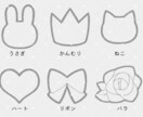 コテキャシート作成いたします 【デザイン3種類】立ち絵のみのプラン有 イメージ7