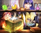 小説や同人誌などの表紙や挿絵を描きます あなたの物語の素敵なキャラクターを描かせていただきます。 イメージ1