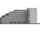 東京都　分譲マンションのボリューム設計をします 日影規制、天空率を駆使したボリューム設計 イメージ2