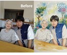 思い出の写真をAIでやさしいイラストに仕上げます 見るたびにやさしい気持ちになれる1枚に イメージ1