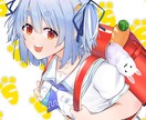 snsアイコン・ヘッダー等各種イラストを制作します vtuberや一時創作等要望を聞いてキャラクターを制作します イメージ10