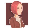 可愛い似顔絵描きます 【アニメ風orオシャレ風のテイストで描きます（NO AI）】 イメージ1