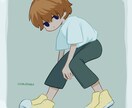 SNSで使用できるプロフイラスト作成いたします 彩度低め、クールな雰囲気のイラストが得意です イメージ7