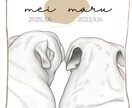 命名書・お名前ポスター作ります 世界に一つだけのたいせつなポスター。 イメージ3