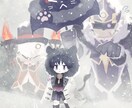 デフォルメキャラ描き✍️ます 多彩な絵柄や色遣いであなただけのキャラクターイラストを！ イメージ2