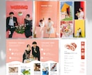 No.1⭐️ポパイ風プロフィールブックを提供します 圧倒的人気デザイン！Canva/無料/プリントパック/スマホ イメージ1