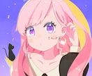 乙女心をくすぐる可愛いアニメ風イラスト描きます SNSやゲームアイコンに！等身とデフォルメからお選び頂けます イメージ6