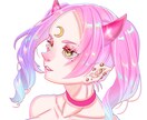 アイコン描きます SNSのアイコンをバストアップで描きます イメージ1