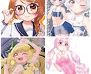 ラフ2案♡一目惚れされるイラスト描きます 歌ってみた・TRPG・Vtuber・グッズ販売に！ イメージ2