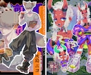 厚塗りイラストで風景、キャラクター描きます 印象的なカラーと光の表現が得意です！ イメージ1