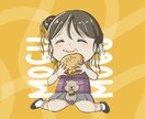 即日納品可！アイコン等に！ポップなイラスト描きます 早い納期とお財布に優しい価格でポップなイラストをご提供！ イメージ1