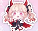 サブカルかわいい໒꒱デフォルメイラスト制作します キュートでガーリーな使いやすいデフォルメSDキャラクター！ イメージ3