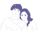 韓国風×エモいイラストをお届けします 90年代風な今トレンドな画風で仕上げてみませんか！ イメージ9