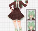 可愛いアニメ塗りの立ち絵描きます かわいい立ち絵や全身イラスト描きます！ イメージ4