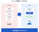 現場帳票の印刷・PDF自動化します 集計/転記/印刷/PDF/メール/製造業/宿泊業/医療/小売 イメージ4